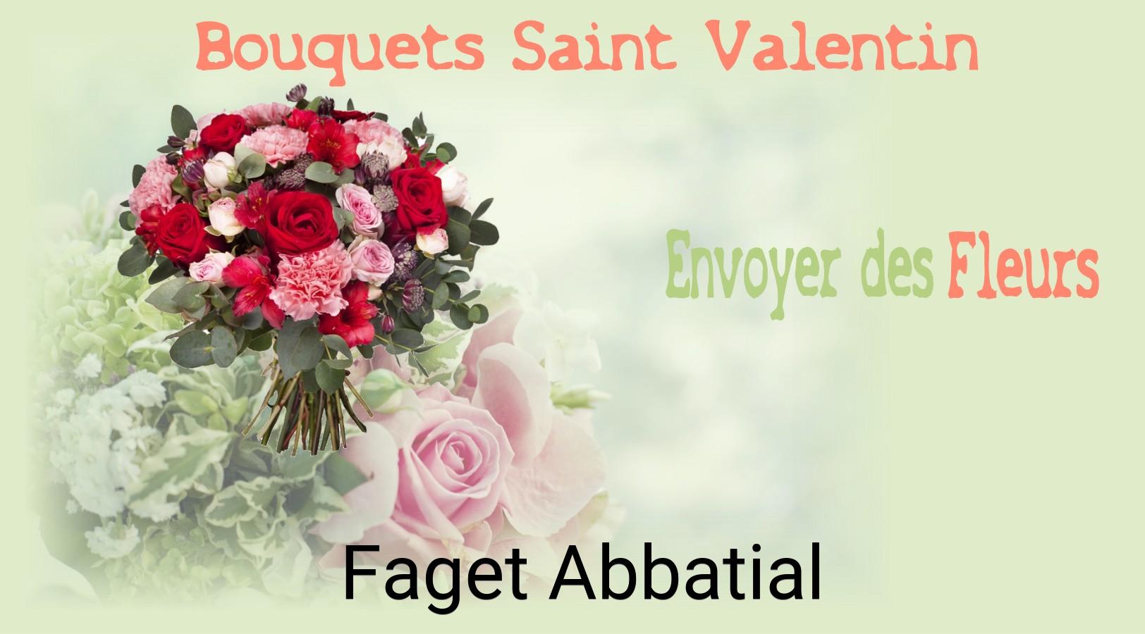 Roses de Saint-Valentin livrées à Faget-Abbatial